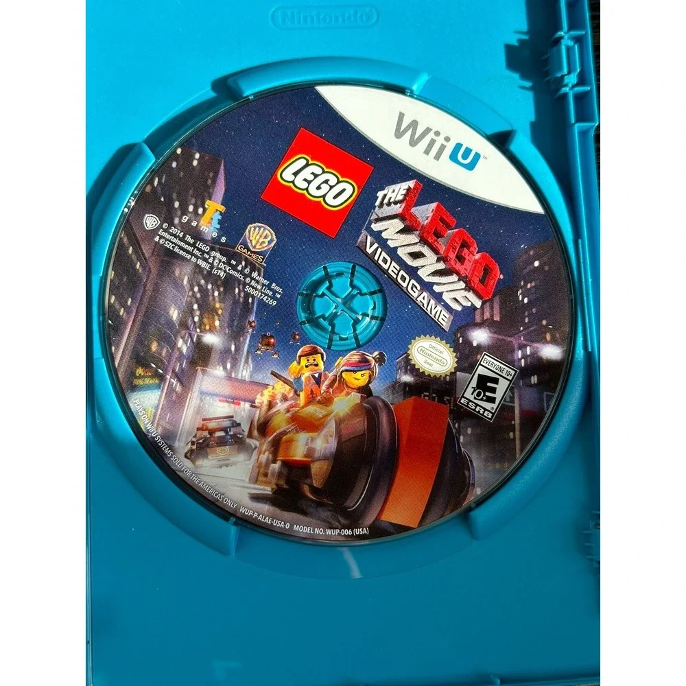 NINTENDO WII‎ U GAME LEGO THE MOVIE VIDEO GAME- Played Once